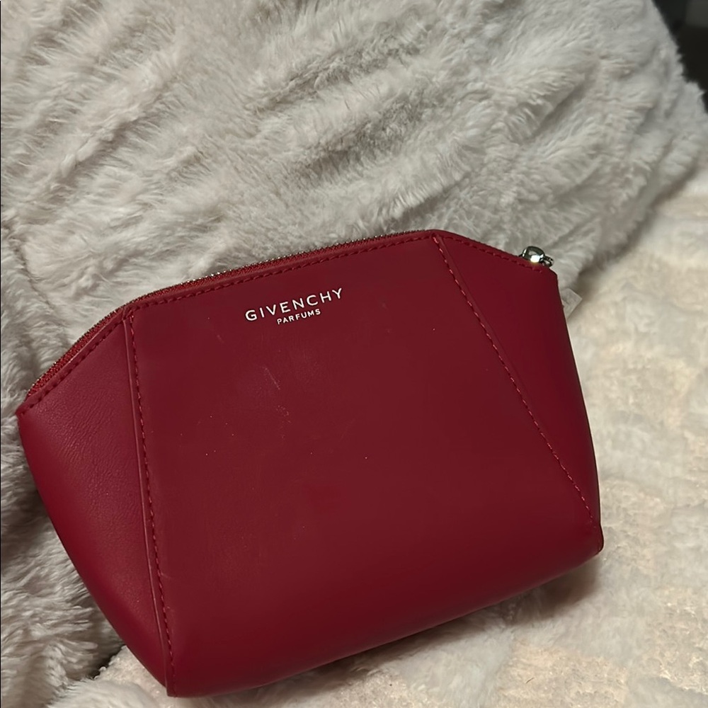 Givenchy Red Cosmetic Bag - Picture 3 of 10